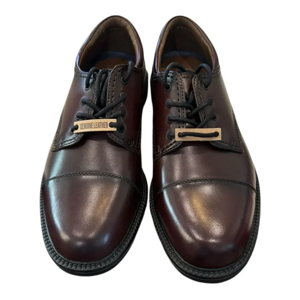 New Dockers Gordon Cordovan Men's Leather Oxford Shoes 8.5